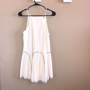 Moon River high neck flowy dress